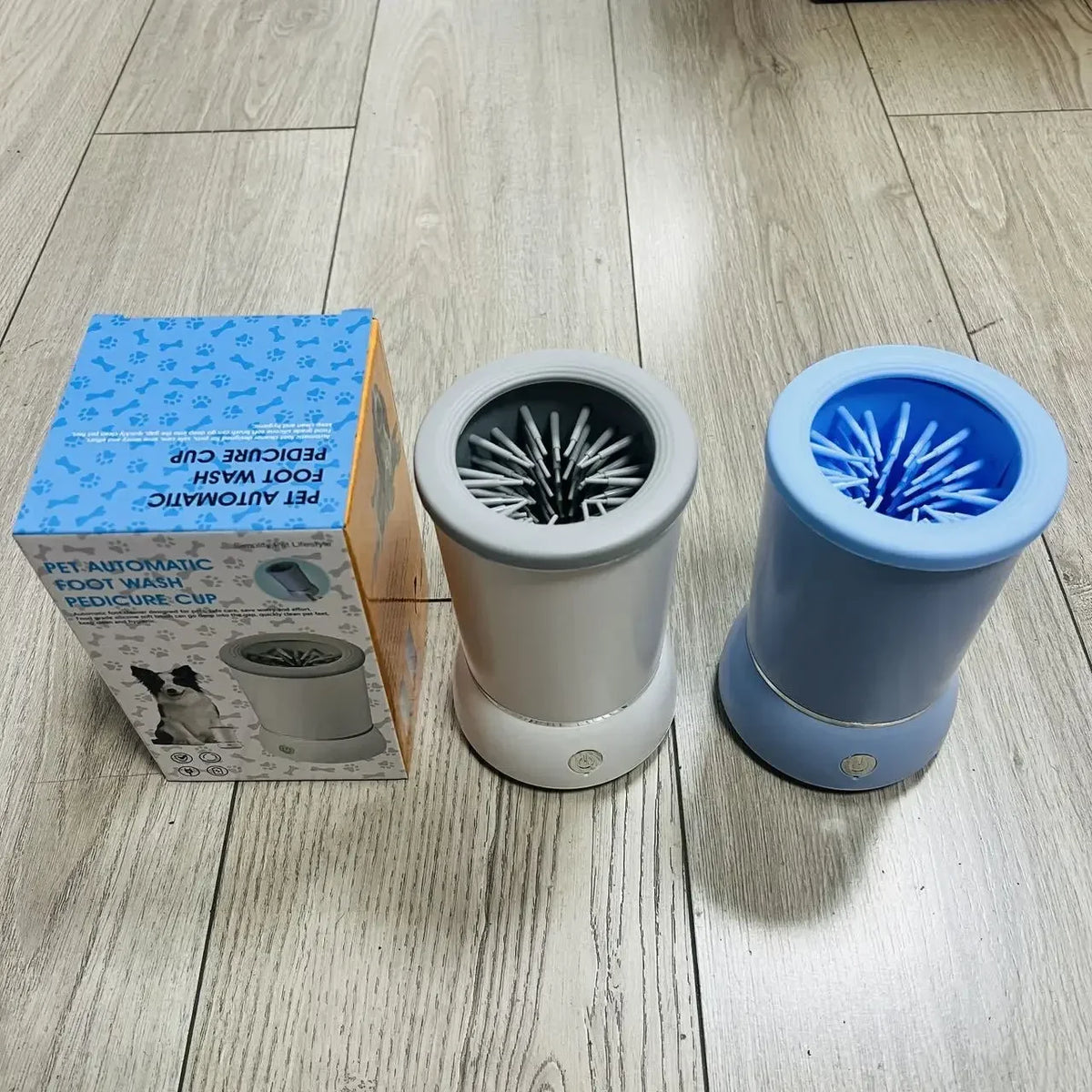 Automatic Electric Dog Paw Cleaner - Silicone Pet Foot Washing Cup for Grooming