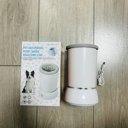 Automatic Electric Dog Paw Cleaner - Silicone Pet Foot Washing Cup for Grooming
